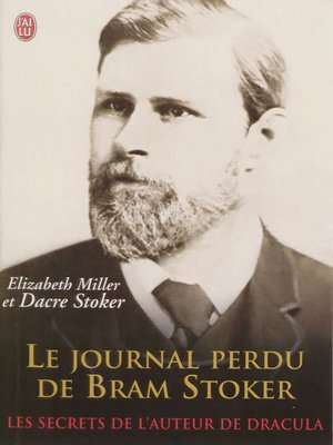 cover image of Le journal perdu de Bram Stoker